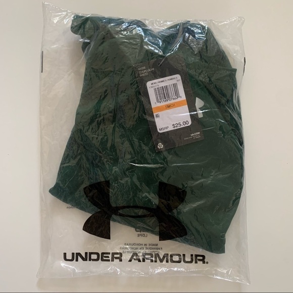 Under Armour New with Tags Loose Mens Army Military Green T Shirt Size Small - Picture 10 of 11